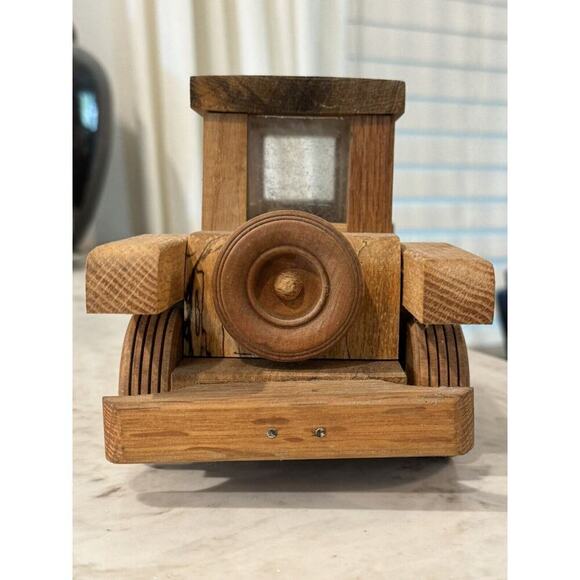 Vintage Handmade Wooden Truck Handcrafted Classic Collectible Boys Room Nursery - Picture 8 of 13